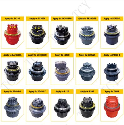 OK413350 Fine Drive A6VE107 para Escavadeira XCMG 470 XCMG490